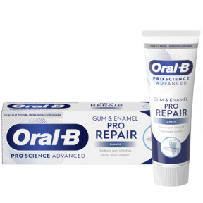 Зубная паста Oral-B Про-Восстановление дёсен и эмали Классическая, 75 мл